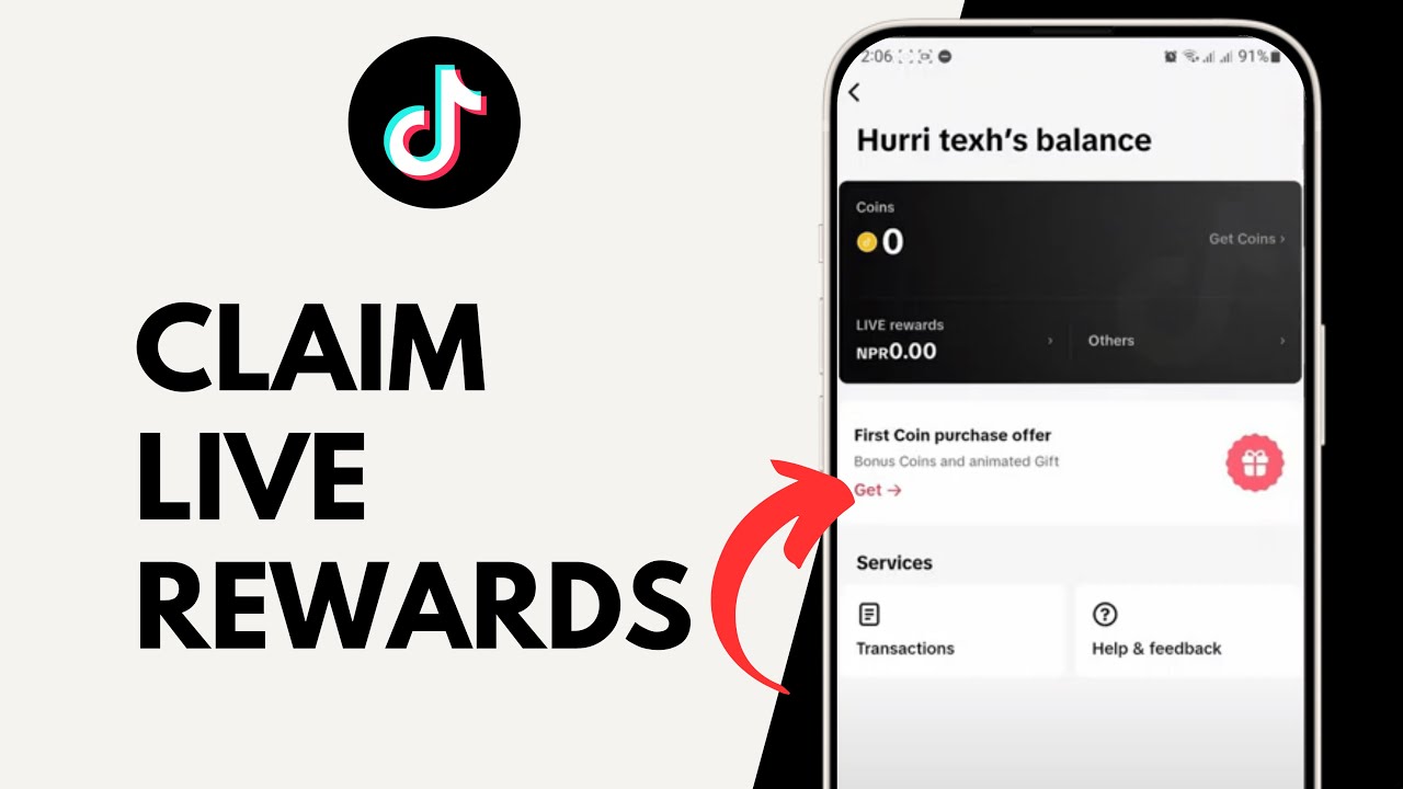 How to Claim TikTok Live Rewards
