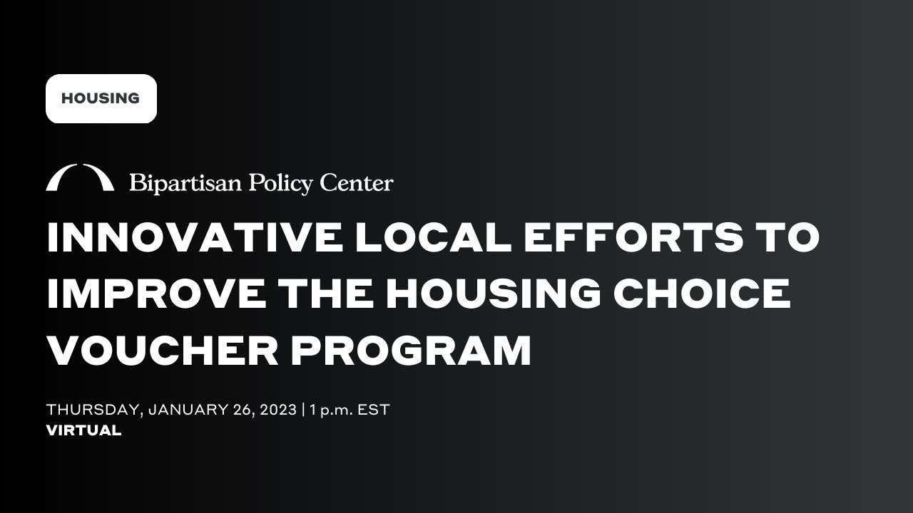 Innovative Local Efforts to Improve the Housing Choice Voucher Program