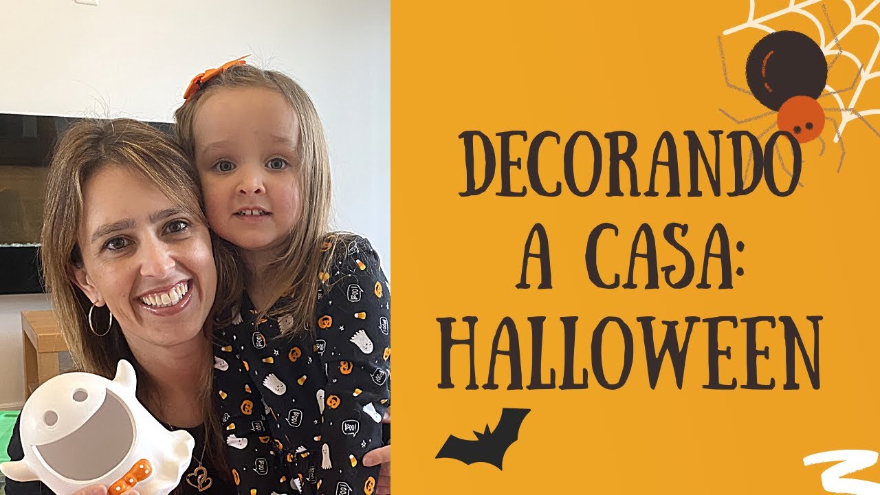 Decorando a casa para o Halloween