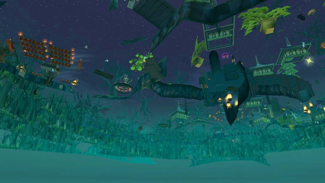 Wizard101: GLITCHED UNDER THE DARKMOOR MANOR! (More Spooky Houses)