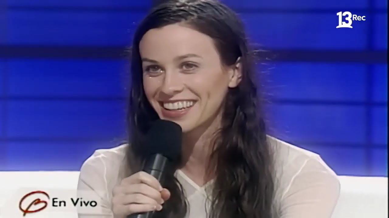 El día que Alanis Morissette y Chayanne coincidieron en La noche de Cecilia | 1999