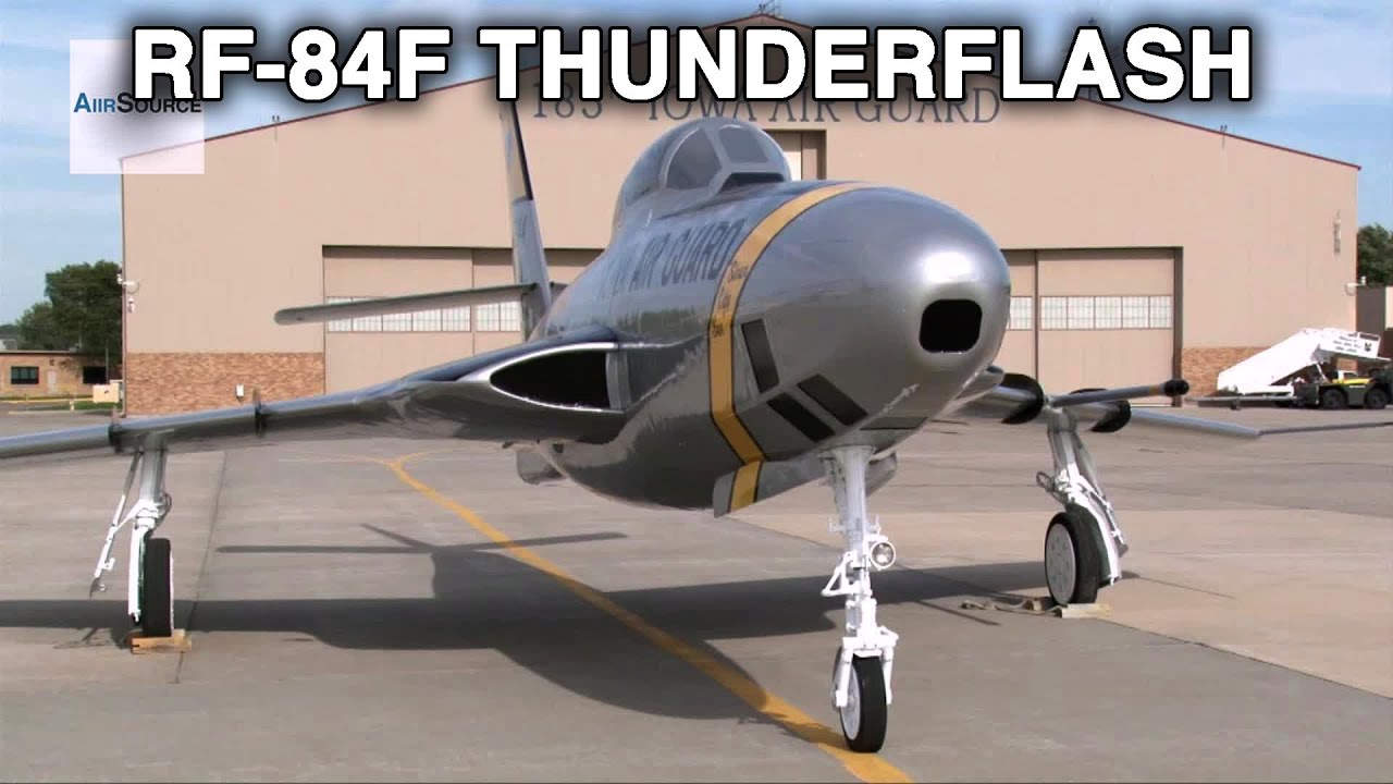 RF-84F Thunderflash - The Predator of the 1950's
