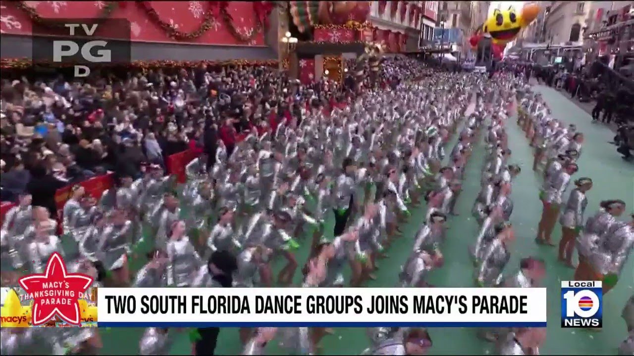 Dancers from South Florida shine at the Macy's Thanksgiving Day parade