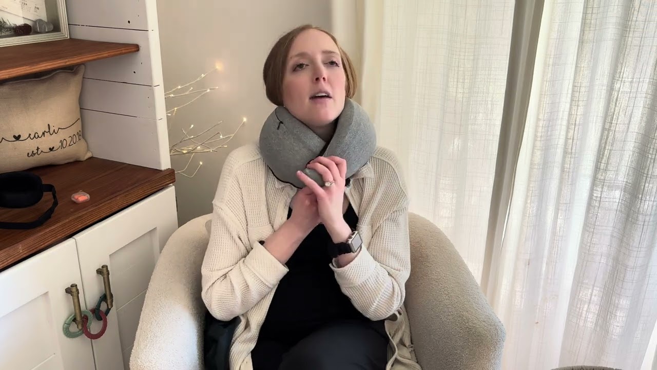 Honest Review - Memory Foam Travel Neck Pillow set