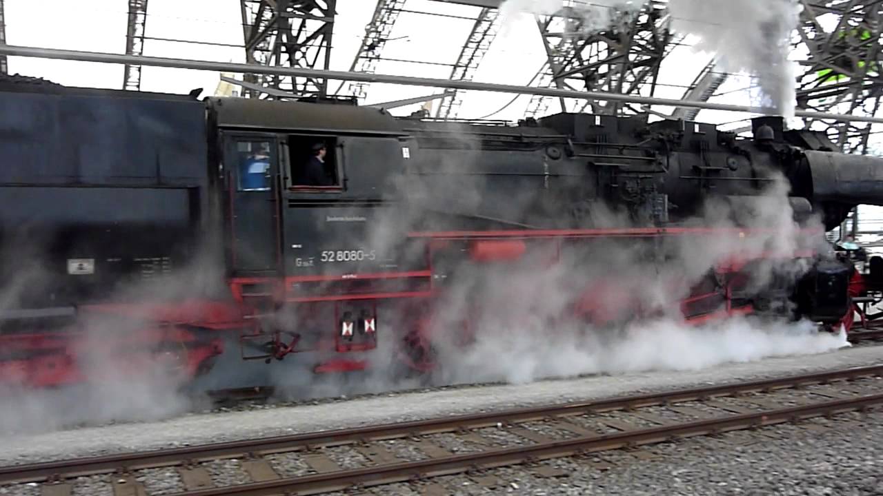 52 8080-5 zum 4. Dampfloktreffen in Dresden als Sonderzug nach Radeberg