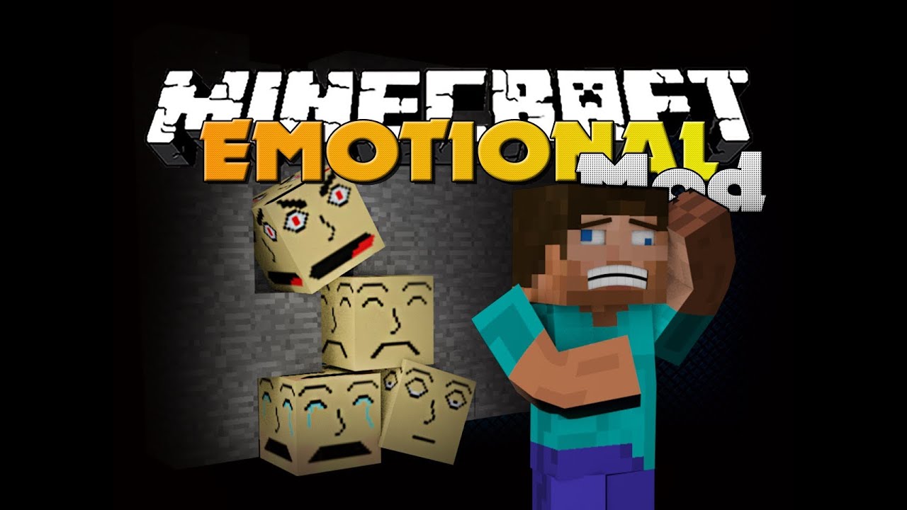 Minecraft Mod - EMOTIONAL BLOCKS MOD - NEW BLOCKS AND EFFECTS