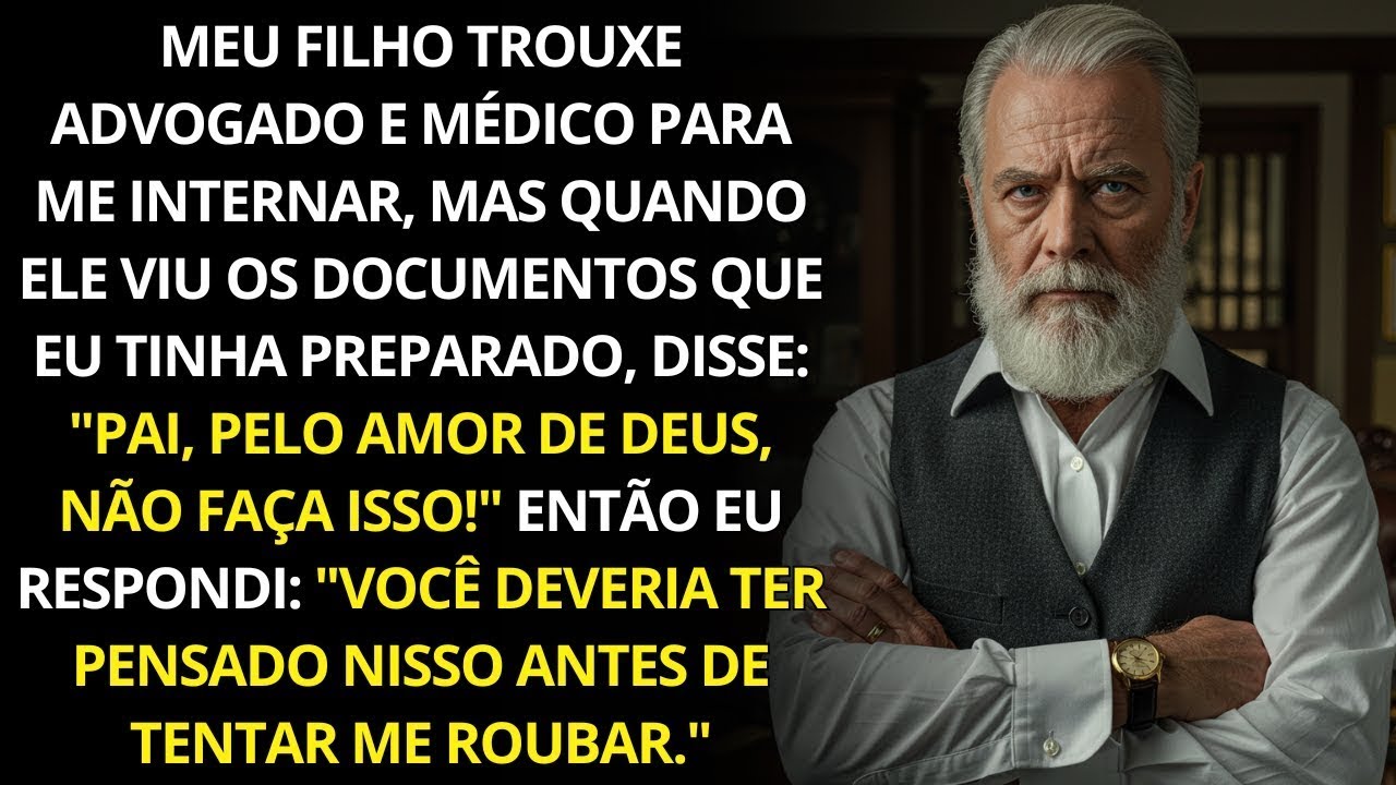 Meu Filho Tentou Tomar Minha Casa… Então Fiz Algo Que Ninguém Esperava
