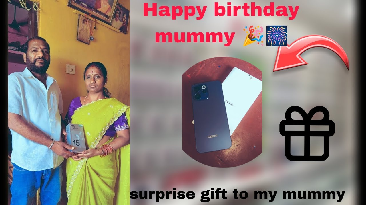 “Surprising My Mummy with a New Phone on Her Birthday!🎂📱❤️”|family fun time viedoss |#supportme#like