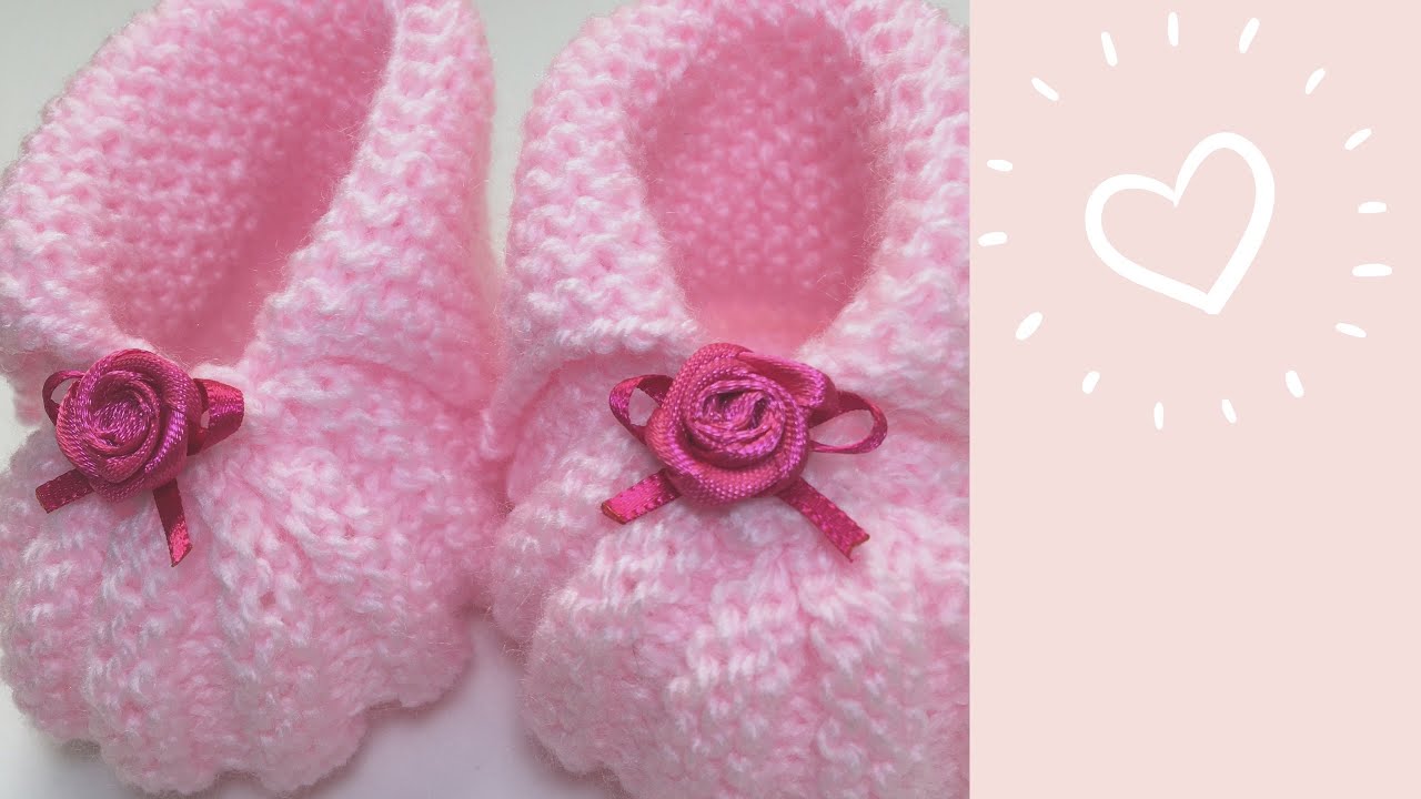 SAPATINHO DE TRICÔ PARA BEBÊ - GOMINHOS