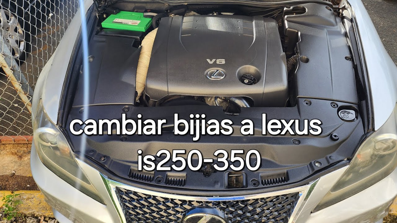 Cómo cambiar bujías al lexus is250-350 fácil y rápido