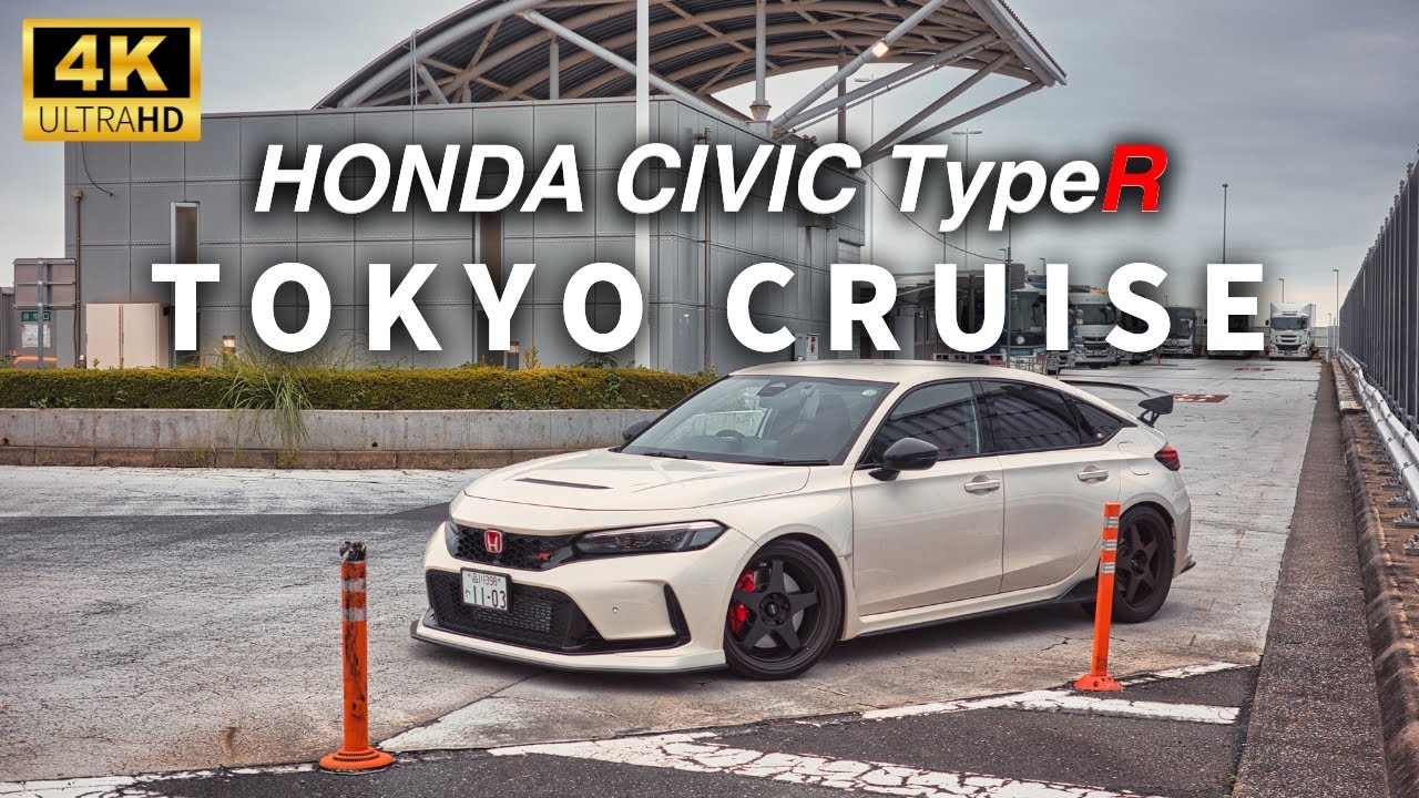 [4K POV] Civic Type R FL5 | Daytime Drive from Tatsumi PA on Tokyo’s Shuto Expressway ☀️🚗