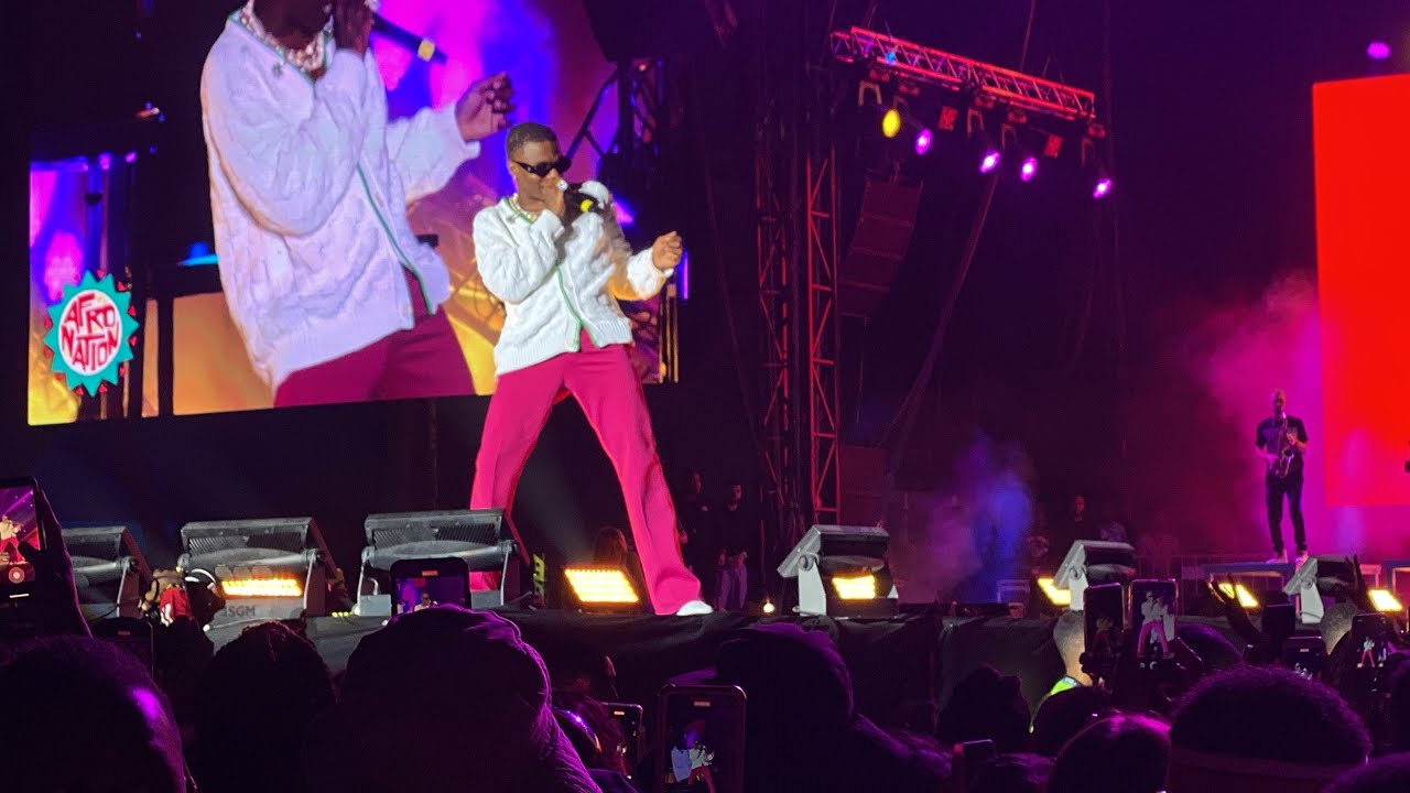 wizkid live at afronation 2022 Portugal