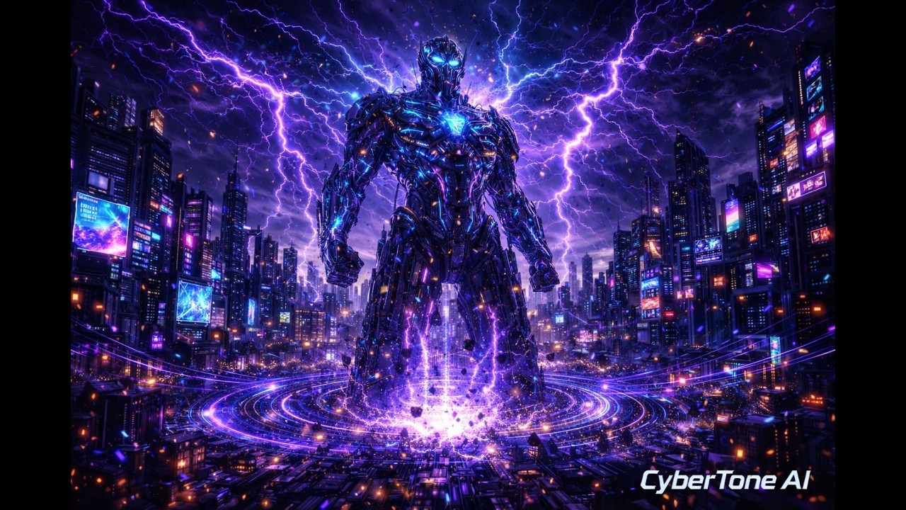 Titan Awakening – Cyberpunk Bass Drop | CyberTone AI