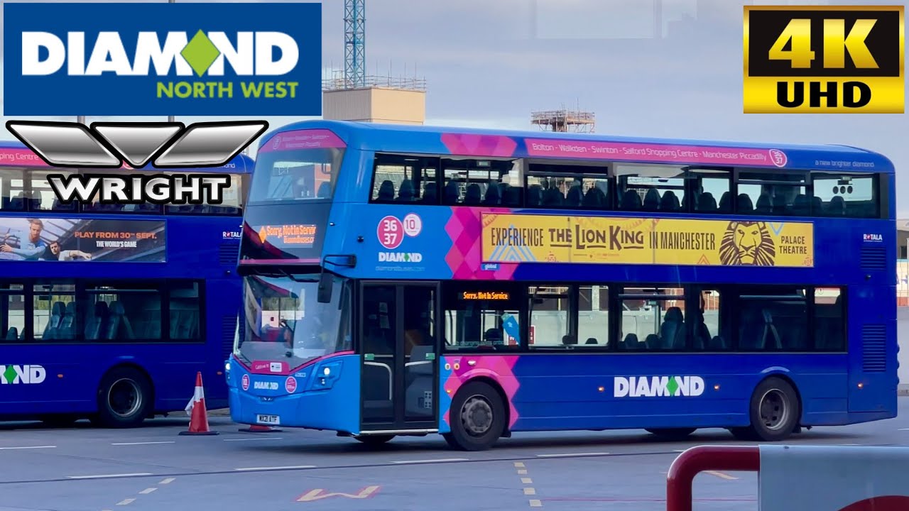 [Diamond Bus North West: 37 Manchester to Bolton via Salford, Swinton & Farnworth] Wright Streetdeck