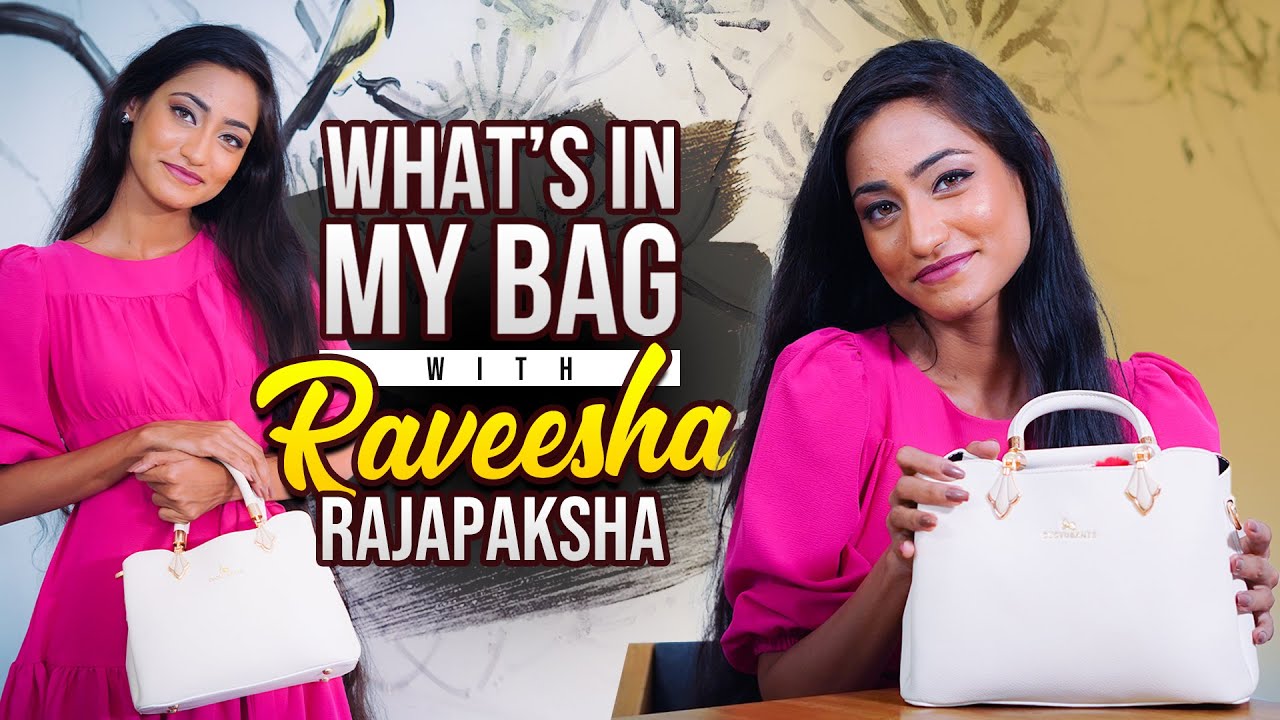 Raveesha Rajapaksha : What's in My Bag | Episode 73 | B&B - Bold & Beautiful