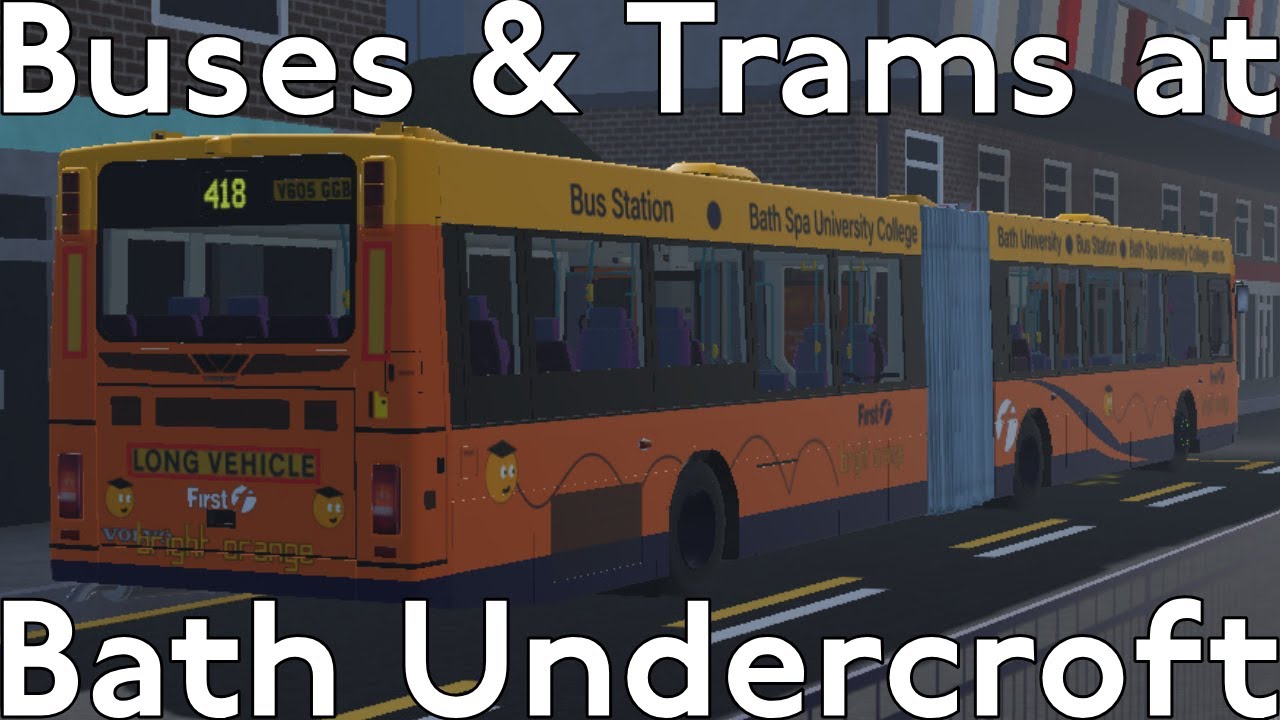 Buses & Trams at Bath Spa Undercroft | Bathwick Town