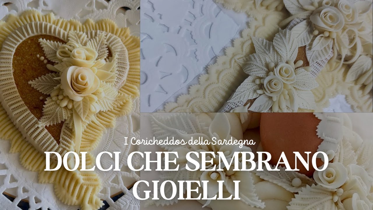 Quando l'arte incontra la Tradizione, I Coricheddos dolci che sembrano gioielli