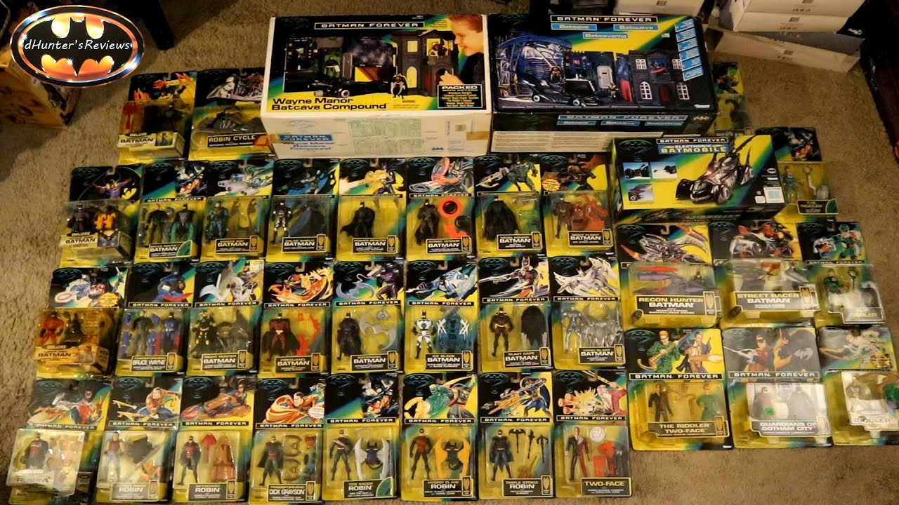 Episode 5: Kenner Batman Forever Collection dHunters Complete Unopen Batman Action Figure Collection