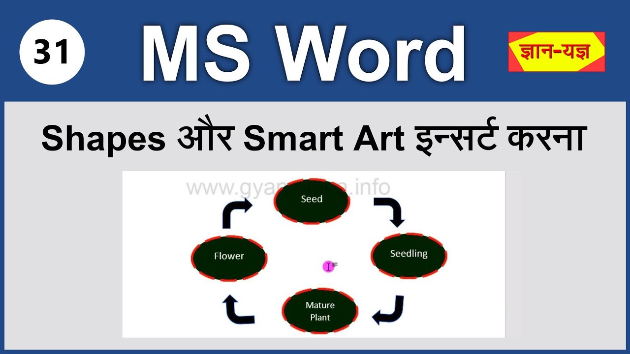 Smart Art in MS Word| Insert Shape in MS Word| Insert SmartArt in MS Word| Add Shapes in MS Word-31