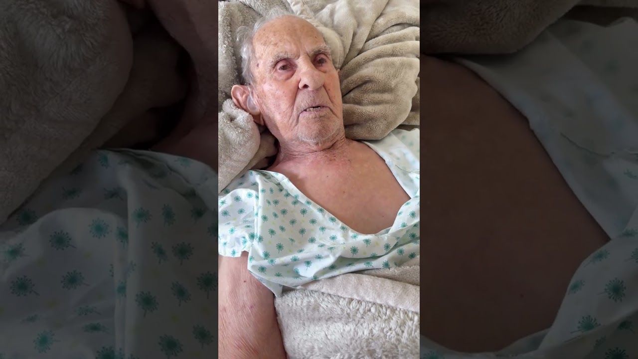 O vô já não aguenta mais ficar no hospital