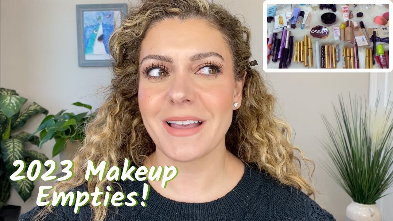 2023 MAKEUP EMPTIES | All The Makeup I Finished Up In 2023 | Speed Reviews