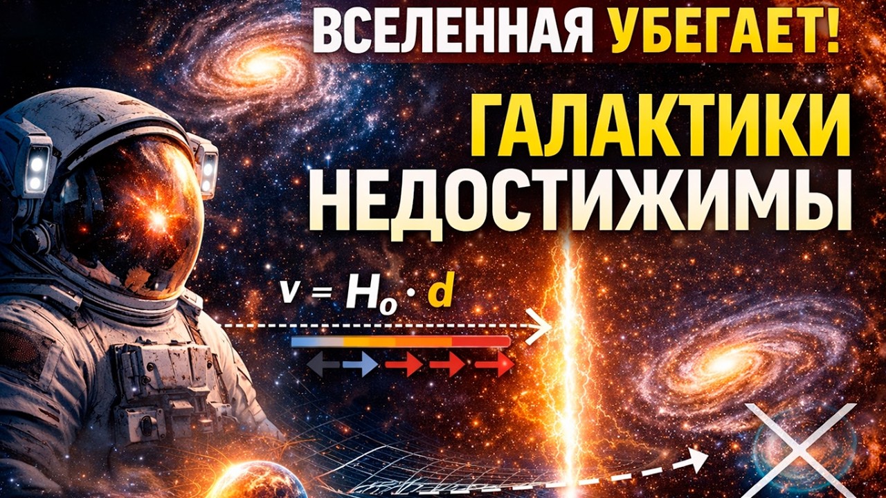 96% Вселенной навсегда недоступны: почему мы видим галактики, но никогда до них не долетим