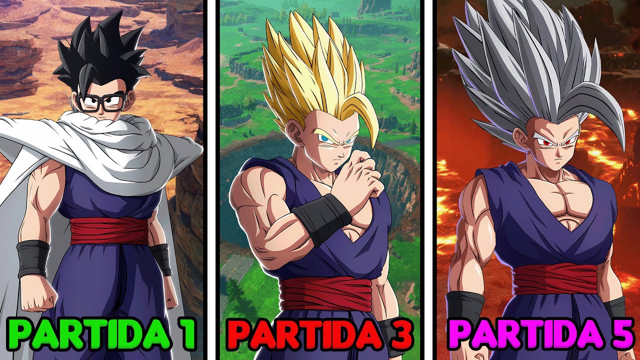 A CADA VITORIA O GOHAN BEAST EVOLUI NO DRAGON BALL SPARKING ZERO