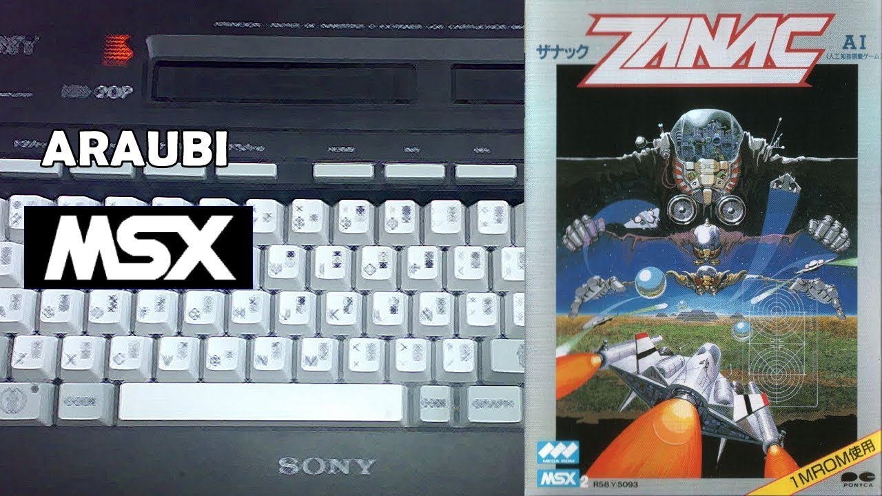 Zanac Ex (Enhanced Version) (Compile, 1986) MSX2 [582] Walkthrough Comentado