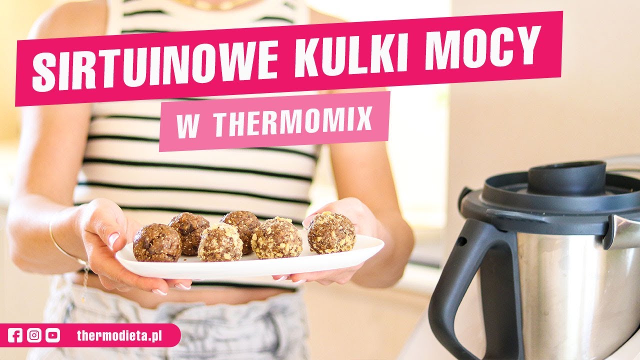 Sirtuinowe kulki mocy w Thermomix - bezglutenowy deser