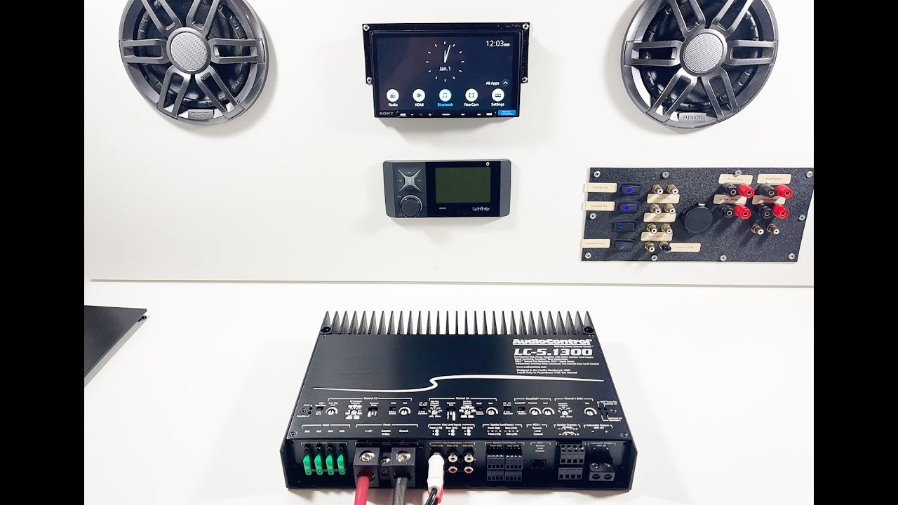 Распаковка и обзор 5-канального усилителя AudioControl LC-5.1300