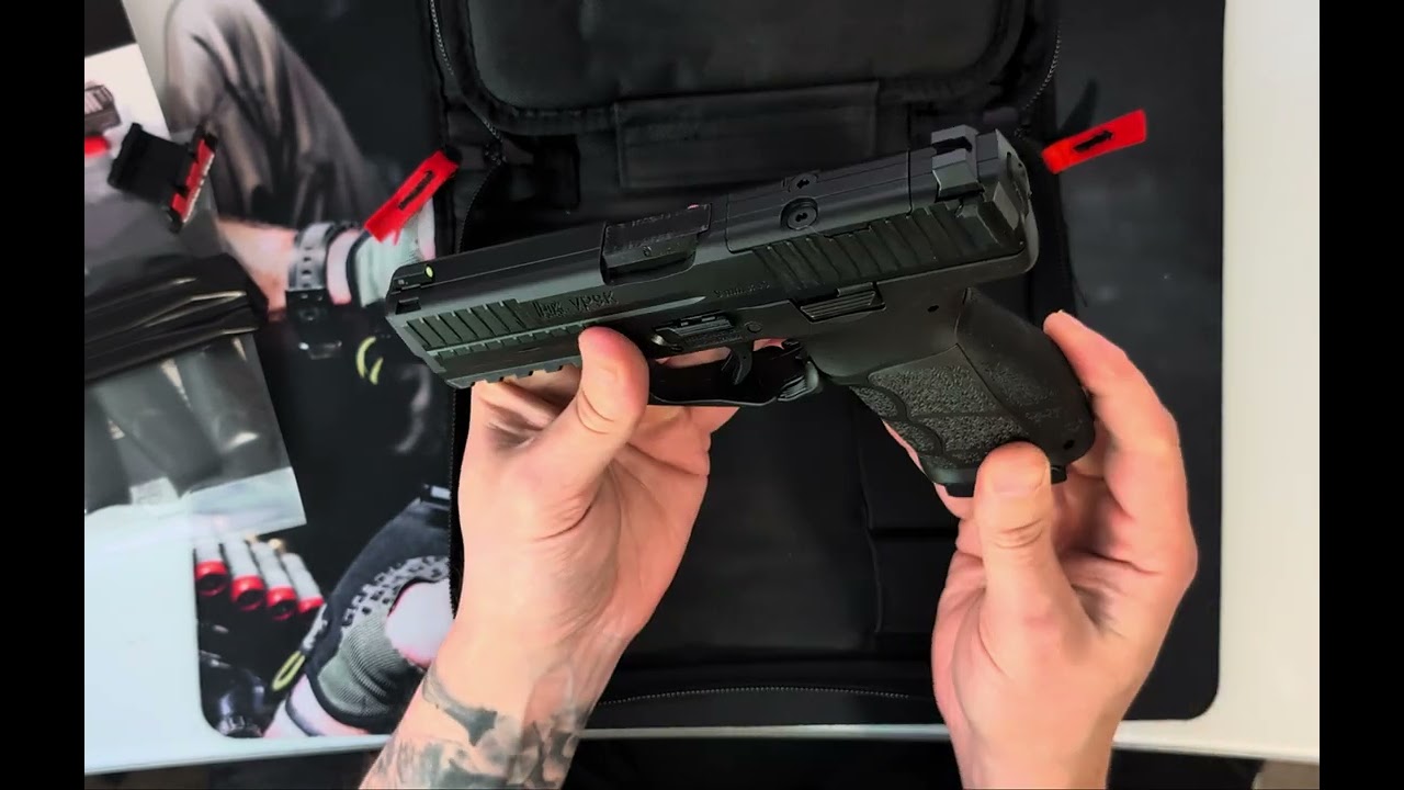 Unboxing the Heckler and Koch (HK) VP9A1 9mm Pistol 