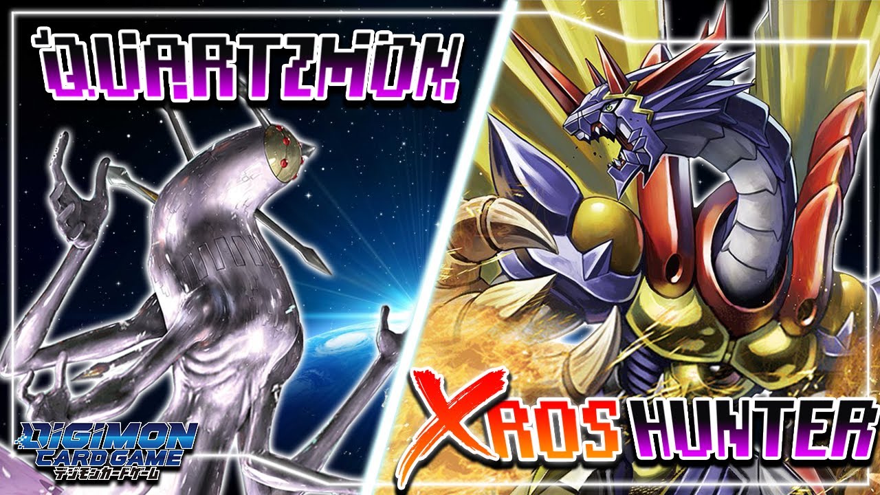 Карточная игра Digimon: Quartzmon VS Arresterdramon [BT-12]