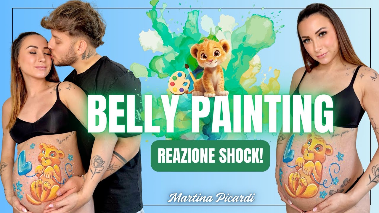 BELLY PAINTING - il mio Pancione diventa una Tela!🎨 / Martina Picardi