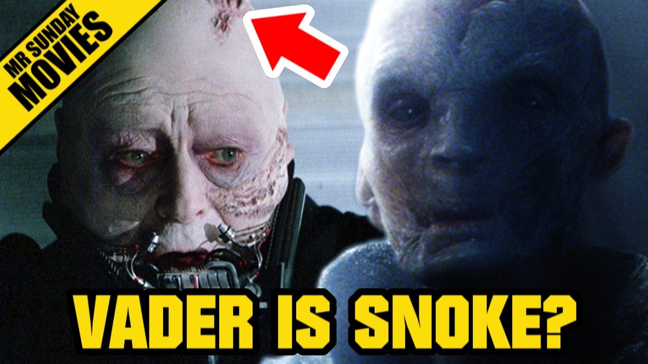 Is Snoke Darth Vader? STAR WARS: THE FORCE AWAKENS