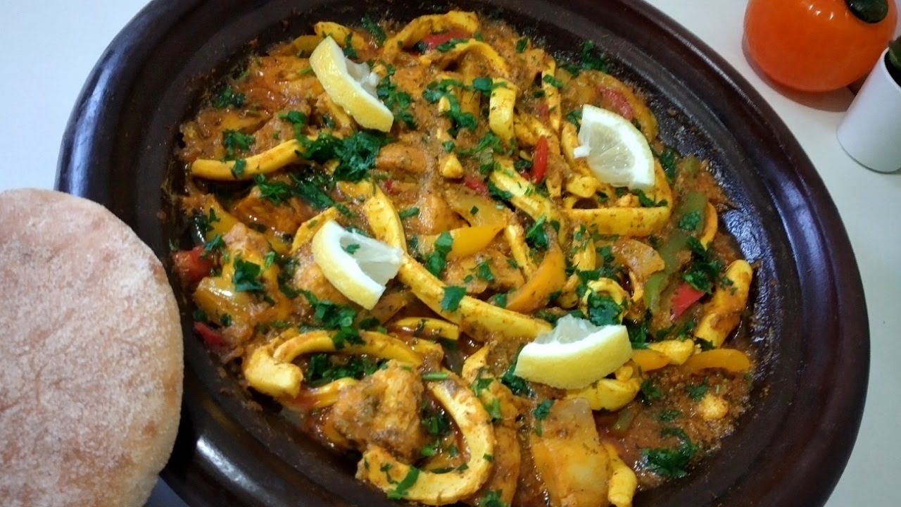 🥘Ce tagine de calamar express est juste une tuerie!🤯