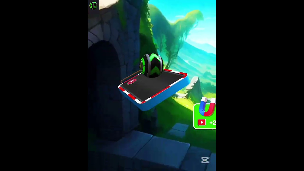Sky Rolling Ball 3D Gameplay #ball games #warningballgaming
