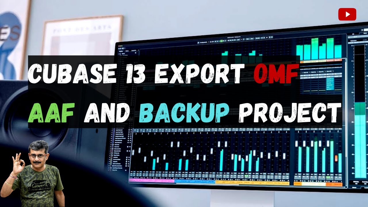 Cubase 13 Export OMF AAF and Backup Project | Most important for Professionals