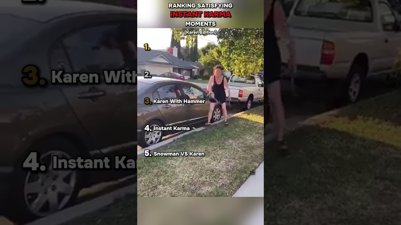 Ranking Satisfying Instant Karma Moments (Karen edition) #ranking #satisfying #instantkarma #karen