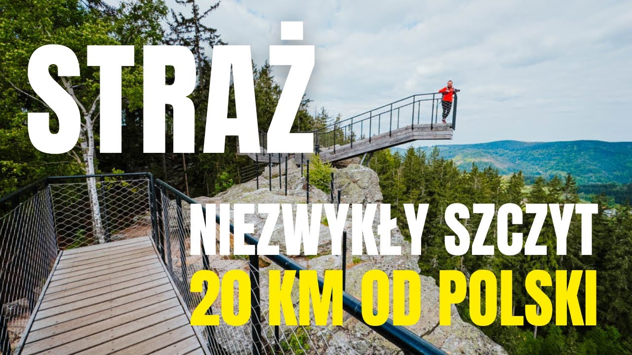 Straż - skalny punkt widokowy w Czechach | Rokytnice nad Jizerou, 20 km od Polski