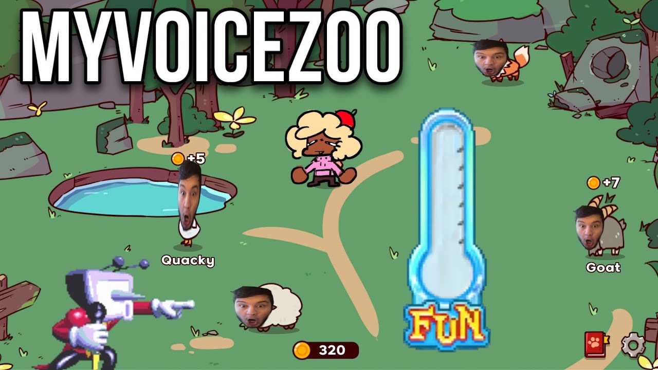 (LIVE) MAKING ANIMALS SCREAM IN MY OWN VOICE (MyVoiceZoo)