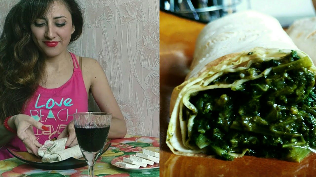 Ленивый Женгялов хац.Как вкусно приготовить зелень.