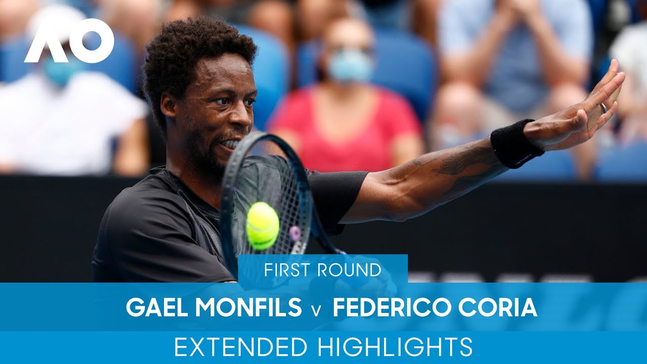 Gael Monfils v Federico Coria Extended Highlights (1R) | Australian Open 2022