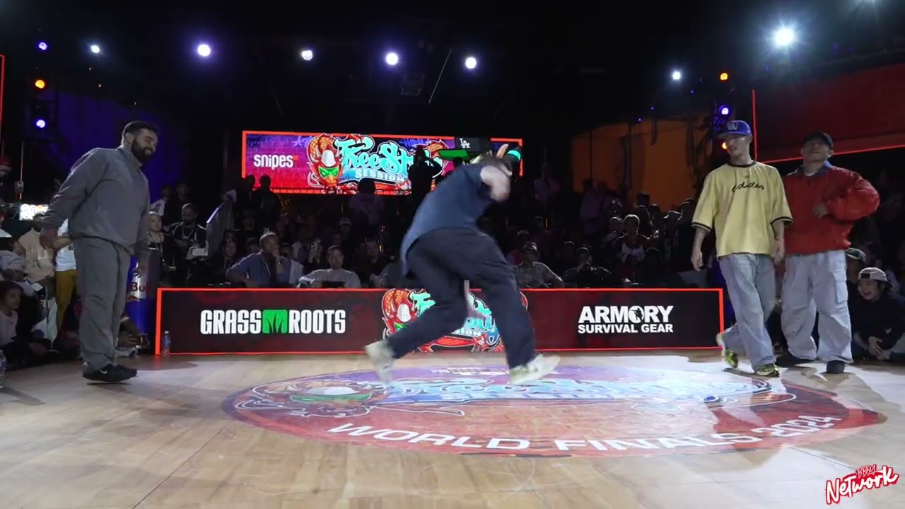Flexible Flav Vs XII After Ours-3 V 3 Semis Freestyle Session World Finals 2024 - Pro Breaking Tour
