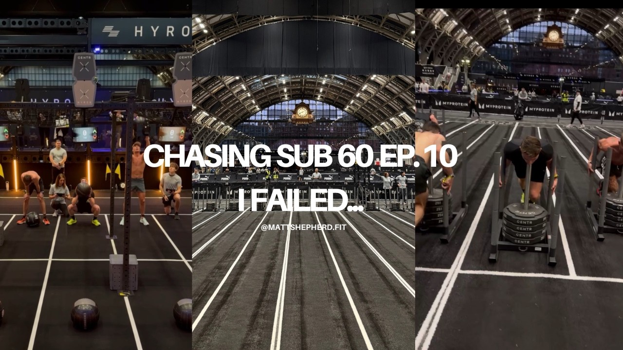 The Road to Sub 60: EP .10 | I Failed so badly... HYROX MCR,