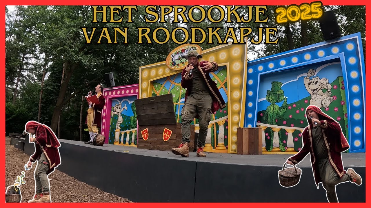 Het hele sprookje van roodkapje (verteld door Cas de Ranger en de Lakei)(Julianatoren) (31-07-2025)