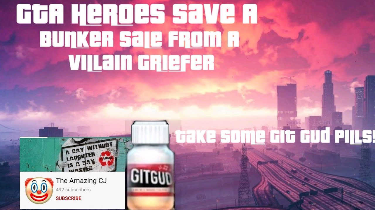 Hero Saves Bunker Sale From Griefer Villain of Los Santos (The Amazing CJ/Ckjones19)