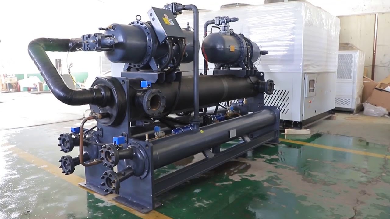 MGREENBELT Two Compressor Water Cooled Screw Chiller