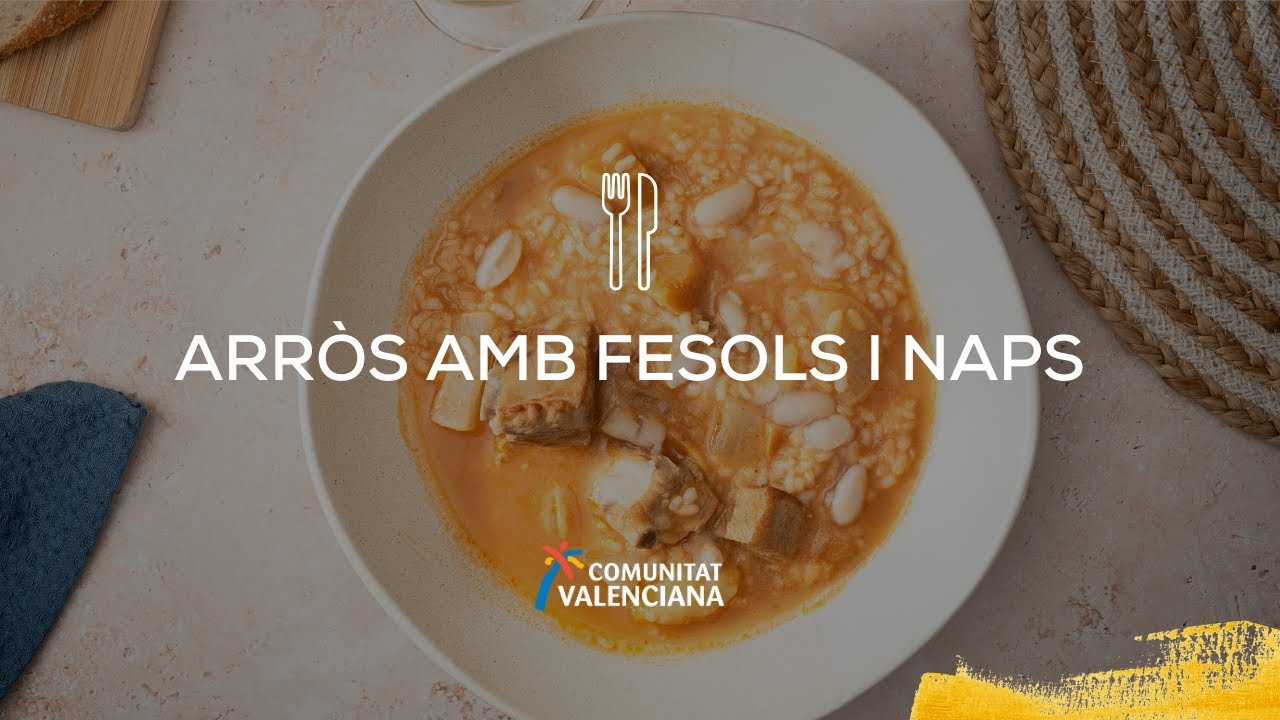 Arròs amb fesols i naps: aprén a preparar-lo 🧑‍🍳 | #MediterraniEnAcció