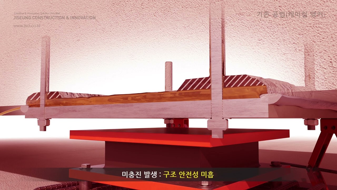 노후교량받침 교체공법