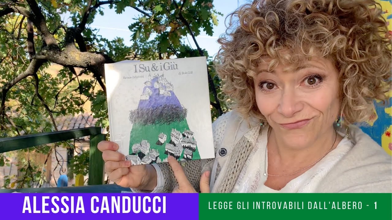 ALESSIA CANDUCCI legge I SU E I GIU' di Bob Gill per Biblioteca Villa Dora